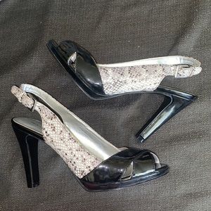 Bandolino heels worn once for an event
